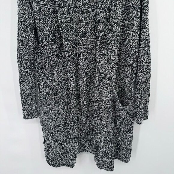 Eileen Fisher Womens Black Organic Cotton Cardigan Sweater chunky size small - Picture 6 of 12